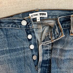 RE/DONE x Levi straight leg jeans